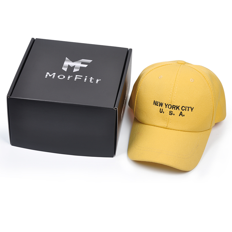 Custom Printed Baseball Cap Gift Mailing Box Shipping Packaging 02