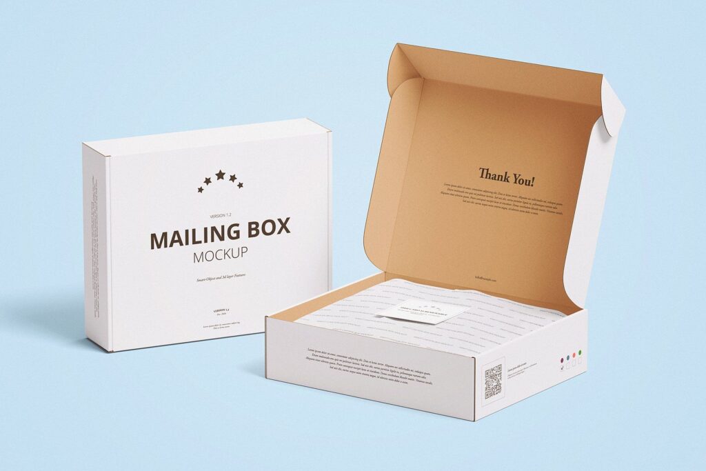 Custom White Mailer Boxes 01