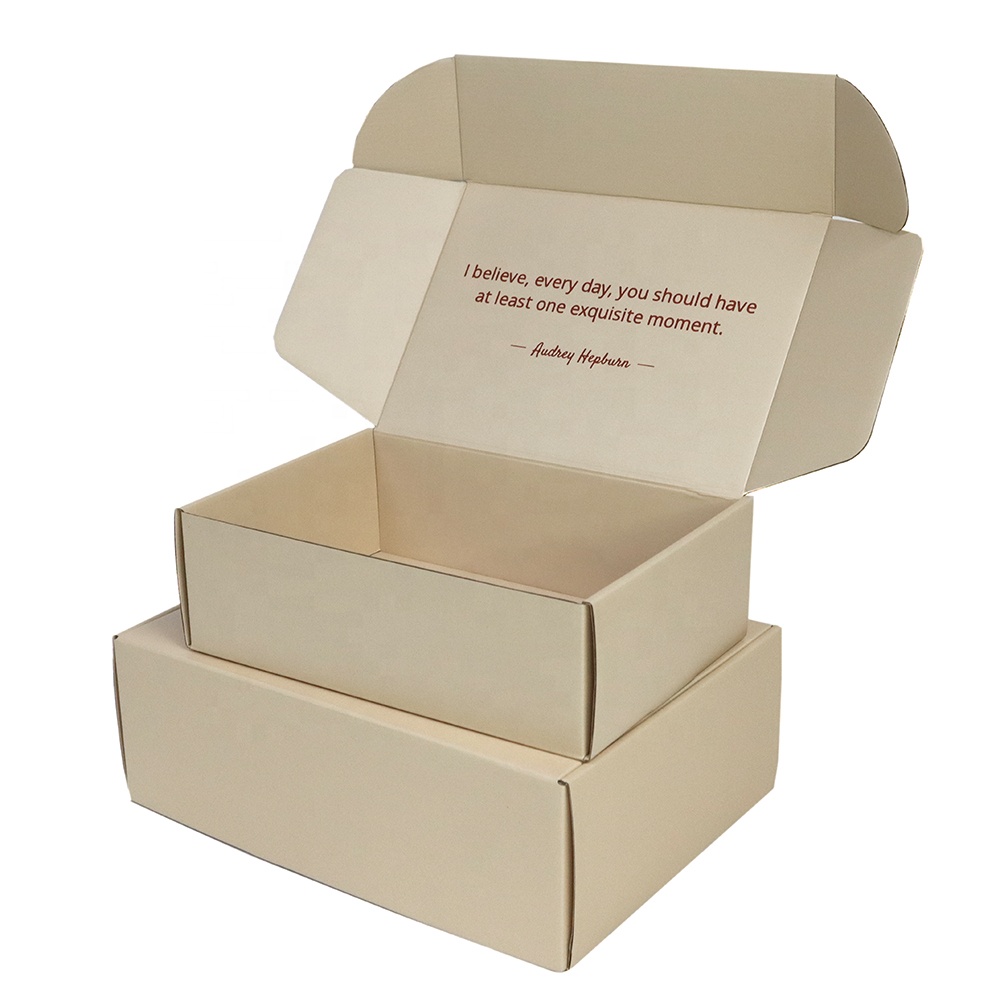 Low Moq Custom Brand Eye Cream Packaging Frakt Mailer Boxes 03