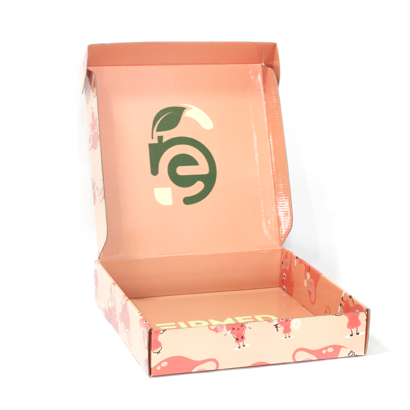 Custom Logo Women Supplements Colored Shipping Mailer Boxes 04